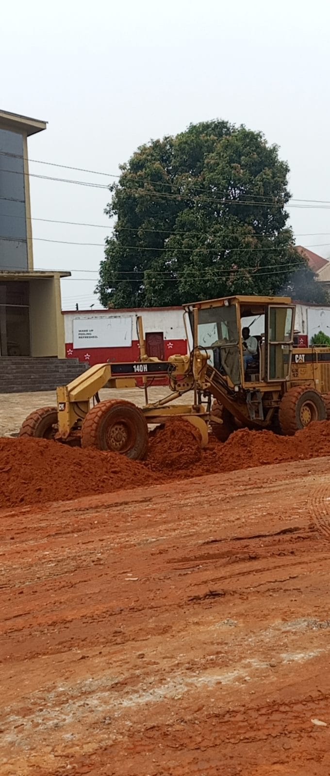 Latest site photograph of Construction and dualization of the 7.04km road from the Coca Cola junction along the Ziks Avenue Awka to Isiagu (lot 3 of the access road to the Anambra Aerotropolis