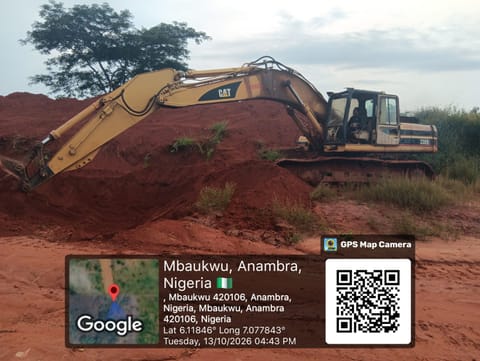 Site photo, 13 Oct 2026