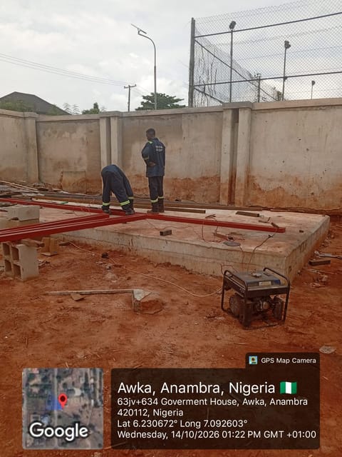 Site photo, 14 Oct 2026