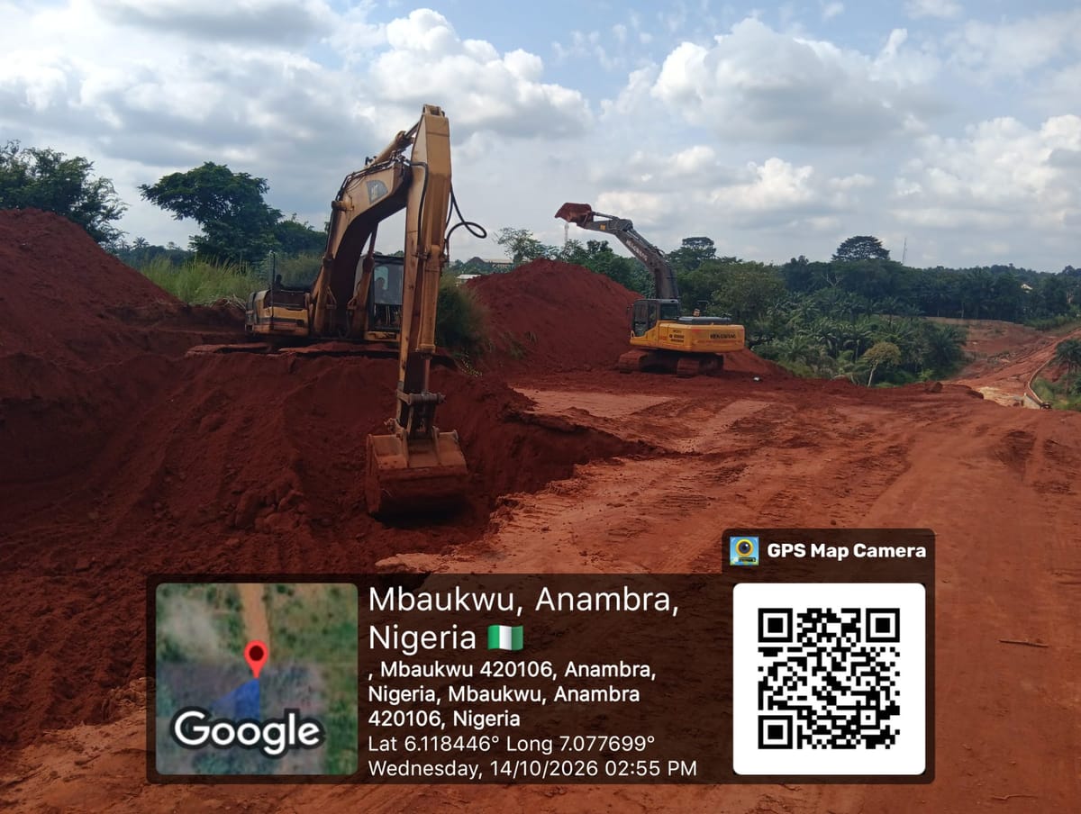 Site photo, 14 Oct 2026