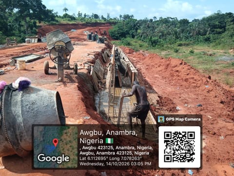 Site photo, 14 Oct 2026