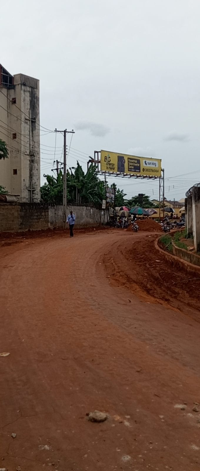 Latest site photograph of Construction of Ukwuorji Awka Umunechi villiage – Ifite Nibo – Isiagu junction with a 0.60km spur to Ziks Avenue and 1.5km spur to Oye Nwuchichi road, Anambra State (distance=5.025km)