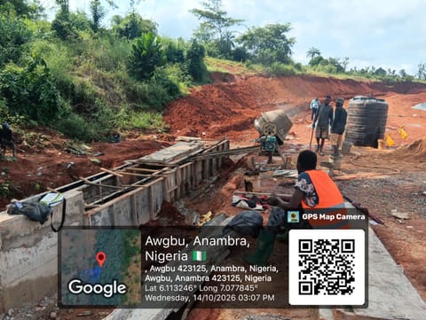 Site photo, 14 Oct 2026