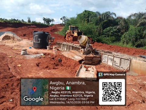 Site photo, 14 Oct 2026